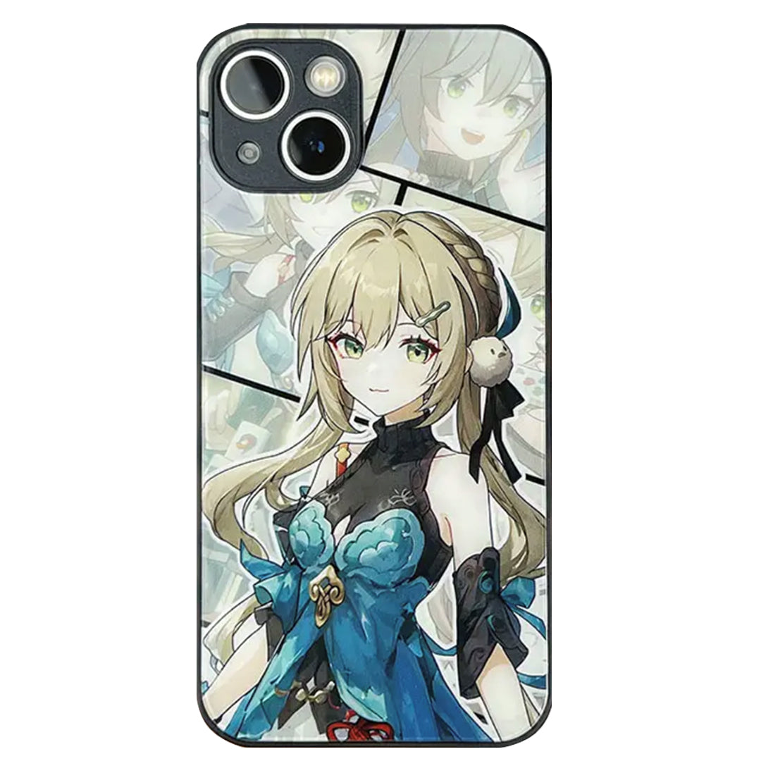 Qingque --glass phone case