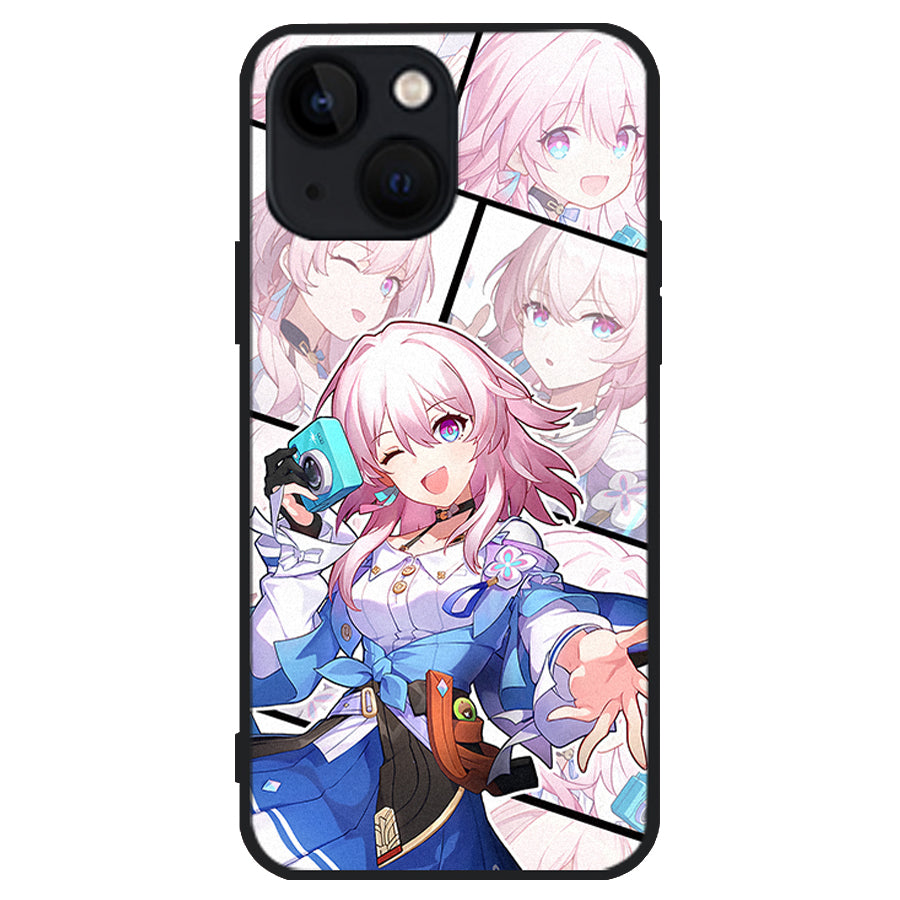 March 7th glass phone case