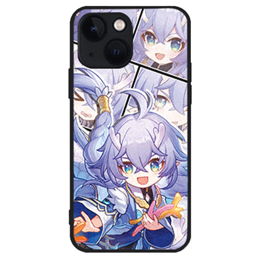 Bai Lu --glass phone case