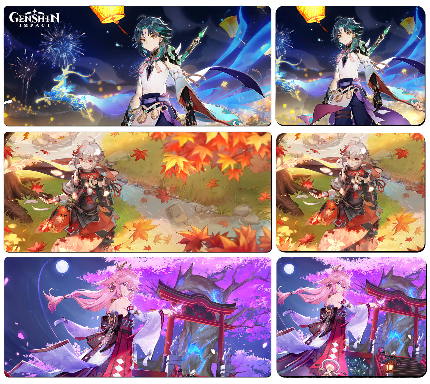 Genshin Impact mouse pad