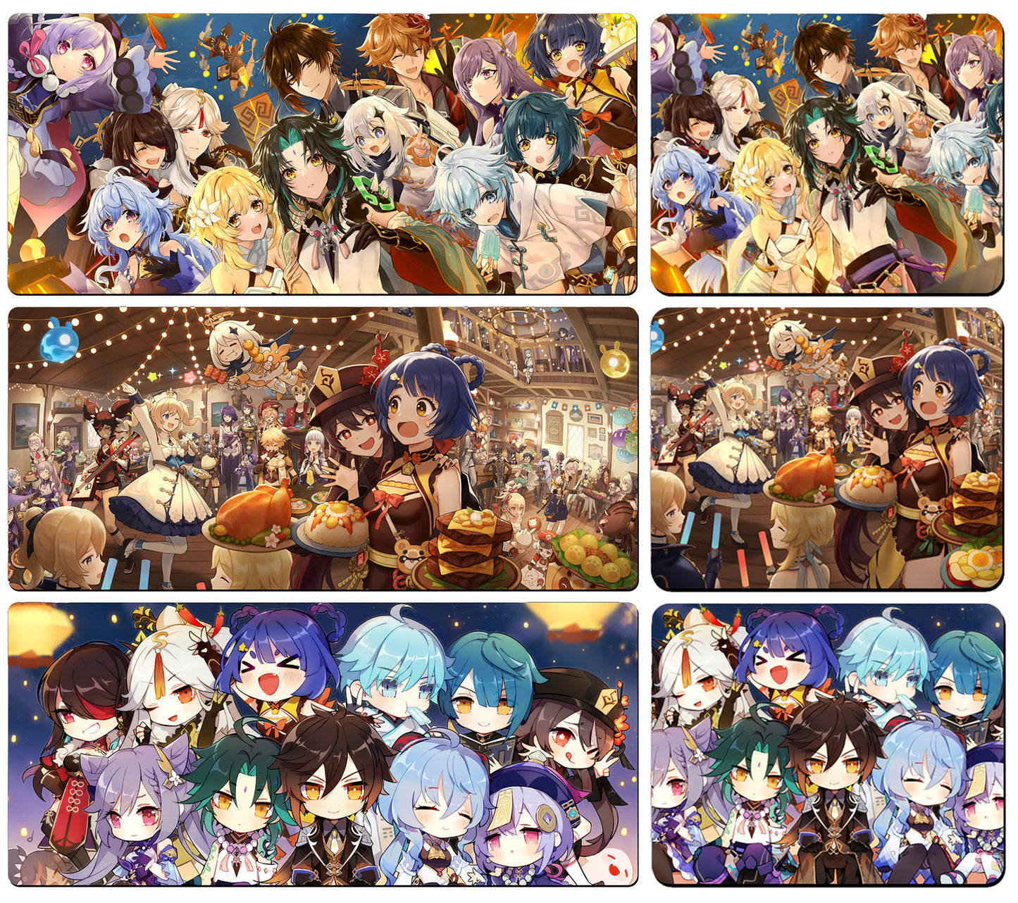 Genshin Impact mouse pad