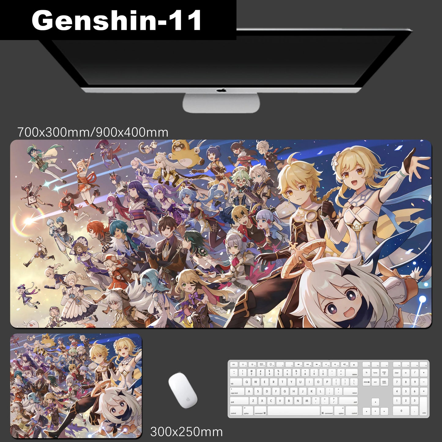 Tapis de souris Genshin Impact