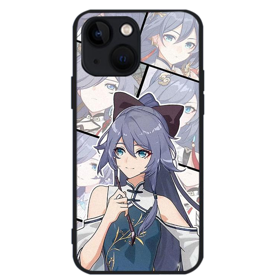 Fu Hua   --glass phone case