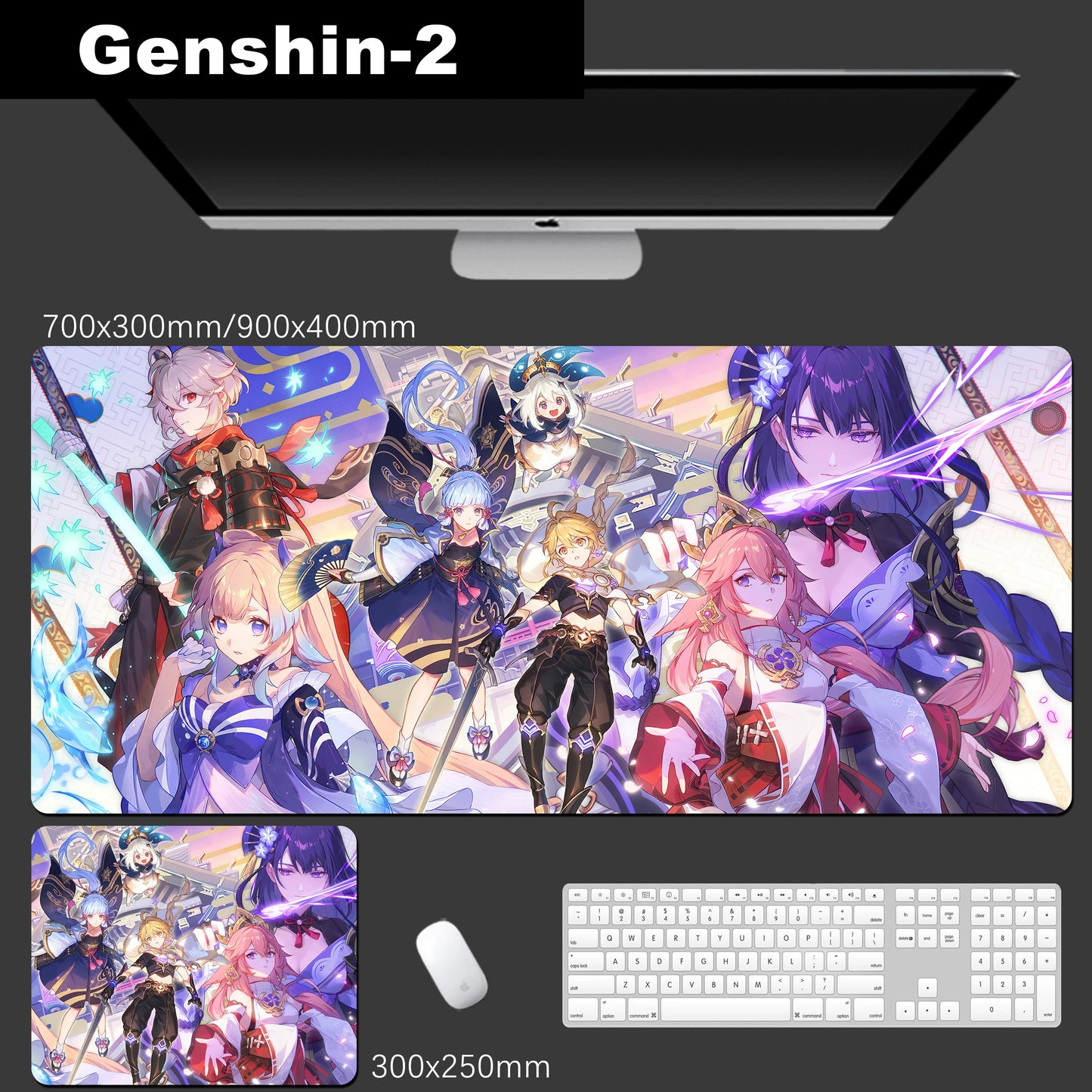 Genshin Impact mouse pad