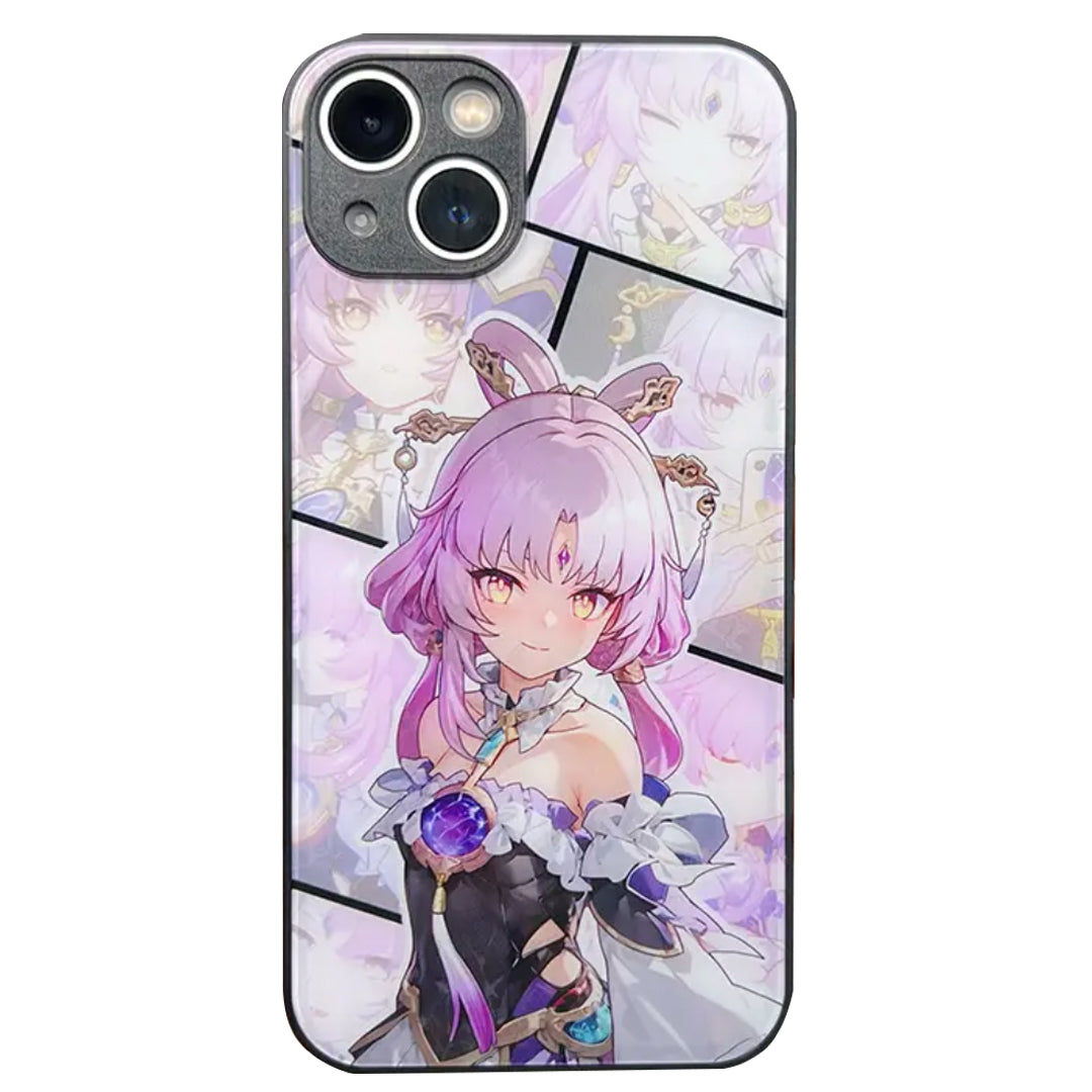 Fu Xuan   --glass phone case