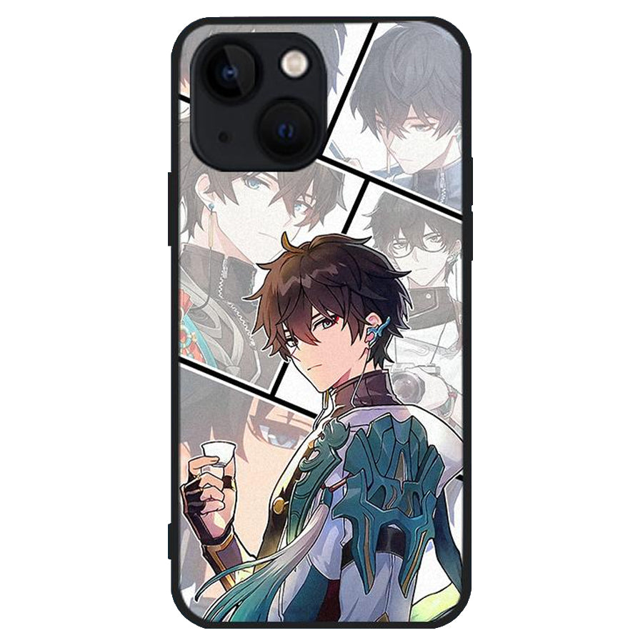 Dan Heng   --glass phone case