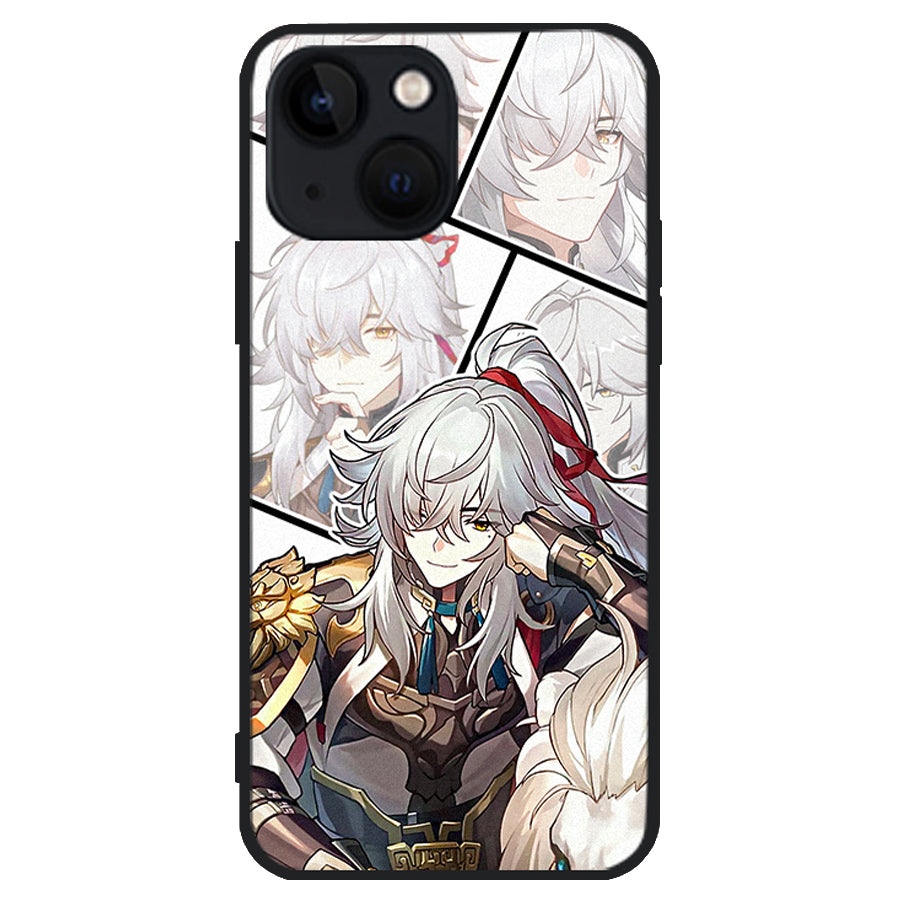 Jing Yuan   --glass phone case