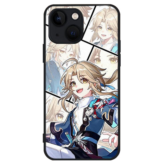 Yanqing   --glass phone case