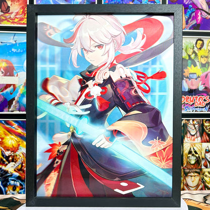 Three-dimensional gradient painting, cartoon comic frame